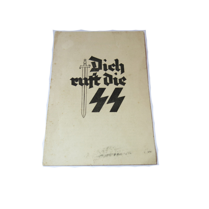 Brochure originale d'engagement Waffen SS France 