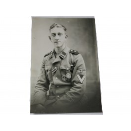 Photo soldat Waffen  ph 12  ref bo doc