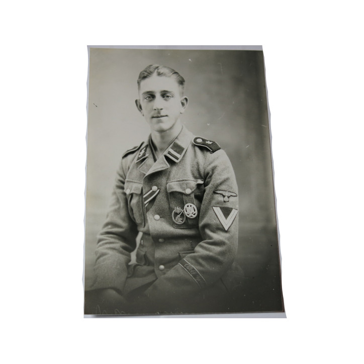 Photo soldat Waffen  ph 12  ref bo doc