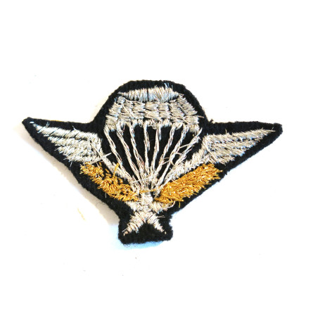 Brevet para Français brodé canetille Réf bo 117