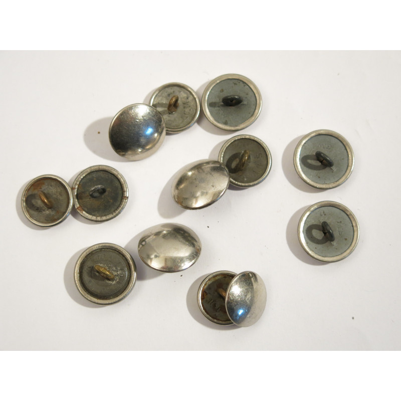 Lot de 12 Boutons originaux WH Ref 50