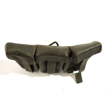 Rare cartouchiere cuir originale carabine  Mauser G 98 AZ datée 1915  Ref G 25