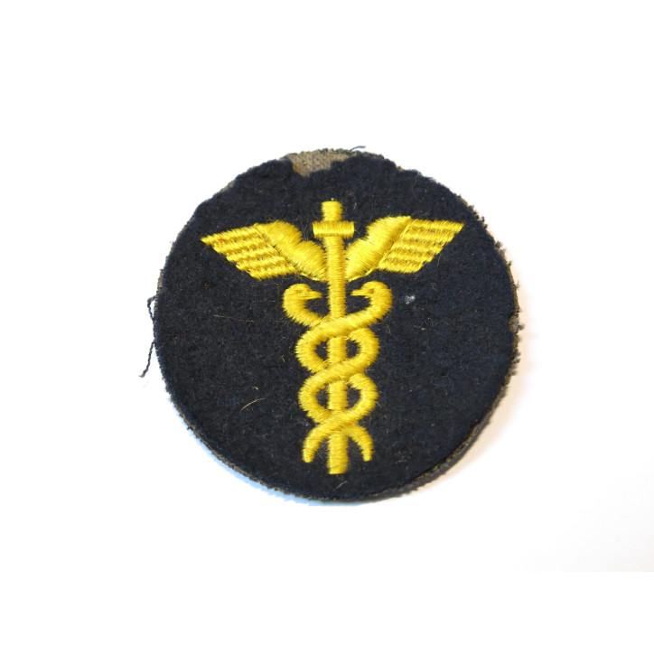 Insigne de bras tissu original Allemand 39/45 medical  ref 148 