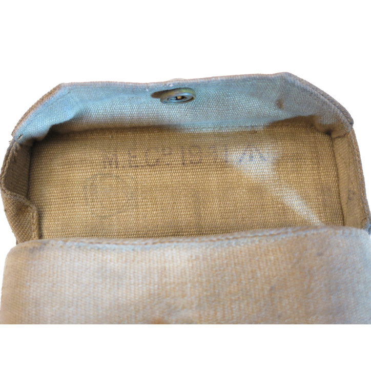Porte jumelles toile original Anglais daté 1941 ref un 3 