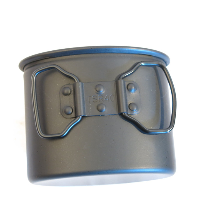 Quart de gourde metal WH repro 