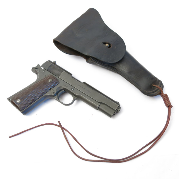 Etui cuir original  Colt 45 BOYT 1917  ref et 96