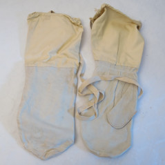 Paire de moufles hiver Anglais 1944 couleur blanc