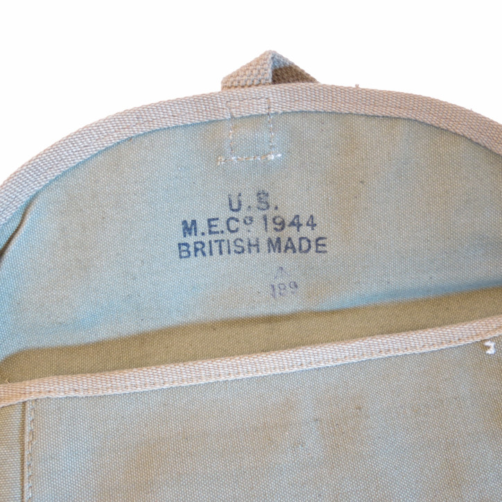 Sac porte gamelle US British made daté 1944 MECo 