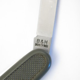 Couteau de poche original réglementaire Allemand Bundeswehr fab B&H Rostfrei