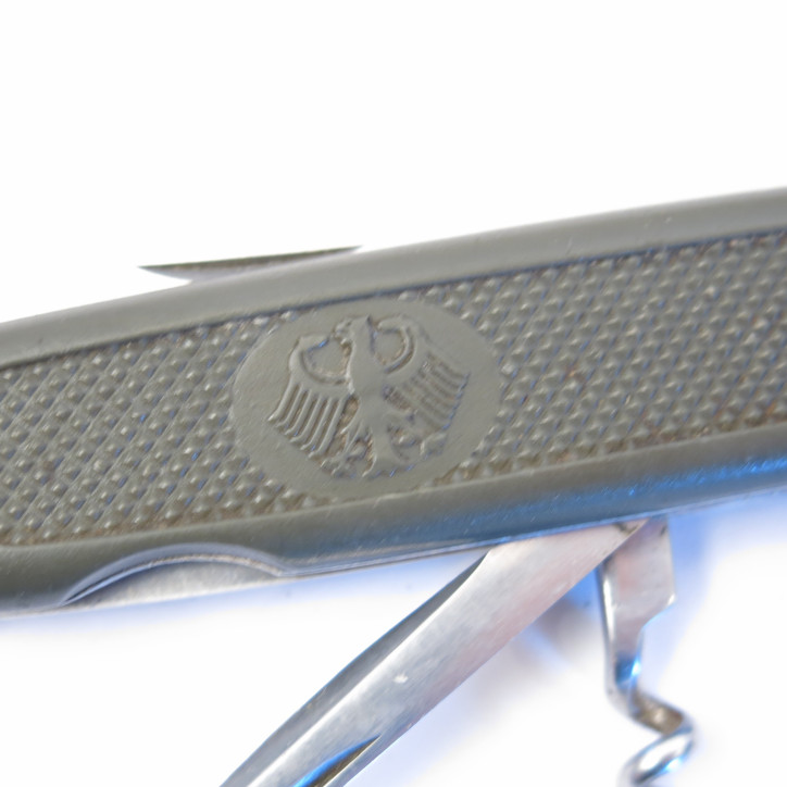 Couteau de poche original réglementaire Allemand Bundeswehr fab B&H Rostfrei