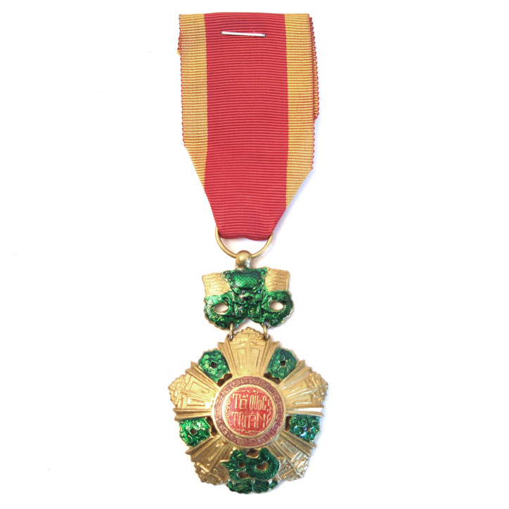 Ordre national  commandeur sud Vietnam 5 classe ref 02  bo 117