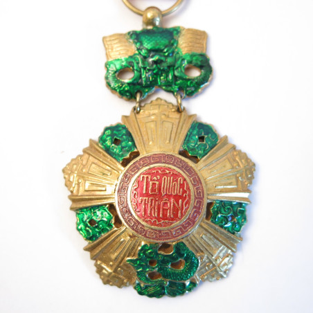 Ordre national  commandeur sud Vietnam 5 classe ref 02  bo 117