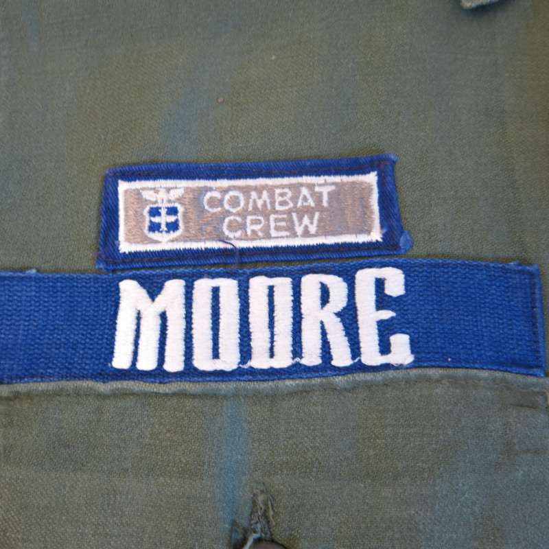 Veste originale OD Coton US Air Force Vietnam ref Moore 