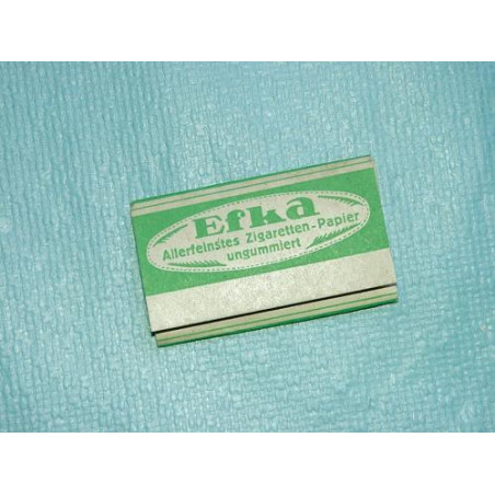 Papiers a cigarettes original Allemand WH Ref vert EFKA