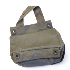 Tousse premier secours US First aid tissu plastifié Avion ou Helico US Vietnam 