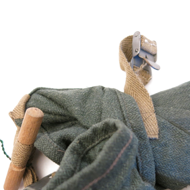 Paire de moufles toile et cuir motocycliste Wehrmacht  ref  mo45 