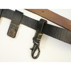 Cuir porte casque Allemand  39/45 