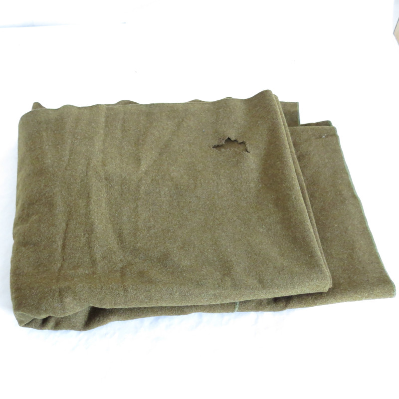 Couverture en laine OD US army 39/45 ref un 130