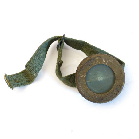 Boussole Parachutiste US 39/45 originale ref un 90 box 206