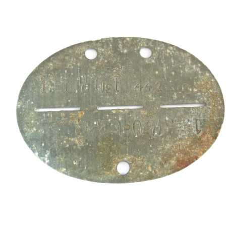 Plaque d'identité originale Allemande Waffen SS Ost ref 88