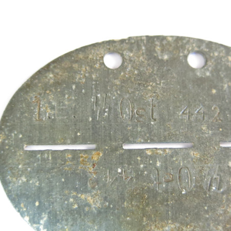 Plaque d'identité originale Allemande Waffen SS Ost ref 88