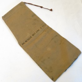 Sac a douilles mitrailleuse Browning calibre 50 1944 ref ba22