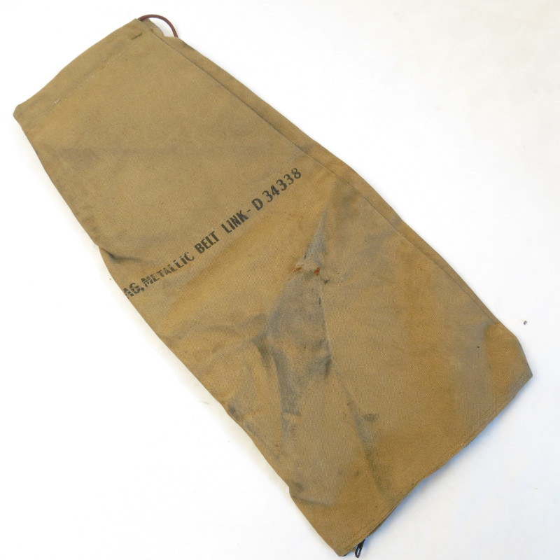 Sac a douilles mitrailleuse Browning calibre 50 1944 ref ba30