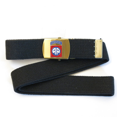 Ceinture toile  de pantalon USA  82 nb Airborne 