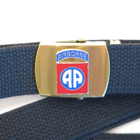 Ceinture toile  de pantalon USA  82 nb Airborne 
