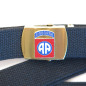 Ceinture toile  de pantalon USA  82 nb Airborne 
