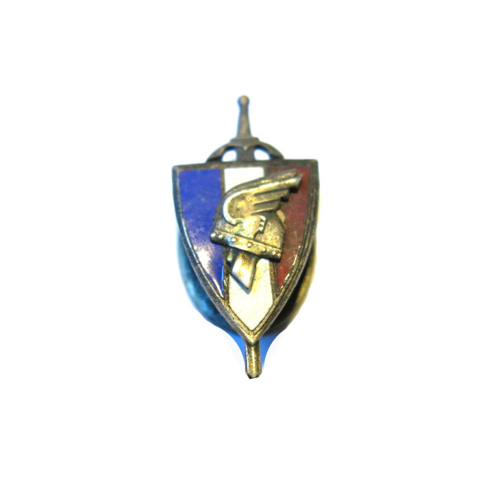 Insigne Legion combattant Français original avec glaive 39/45 