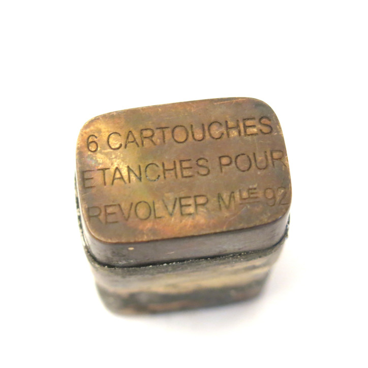 Boite laiton revolver 1892
