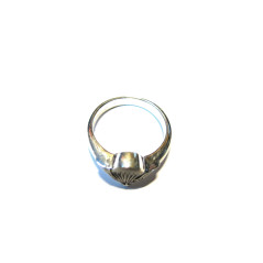 Bague en argent parachutiste Français