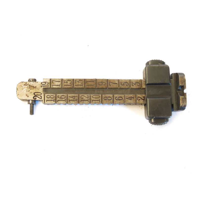 Planchette de hausse  Fusil Mauser contrat Portuguais 1904 DWM 