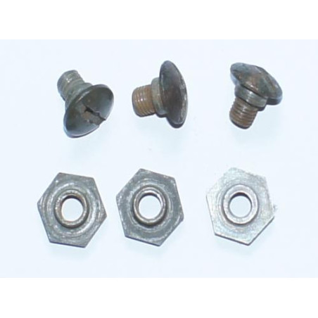 Vis de casque para WH a fente lot de 3 vis