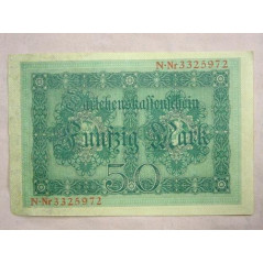 Billet de 50 Mark 1914  ref bo doc