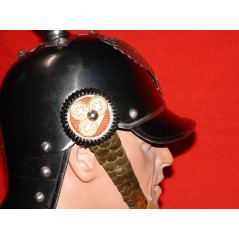 Casque à pointe Chasseur Prussien black