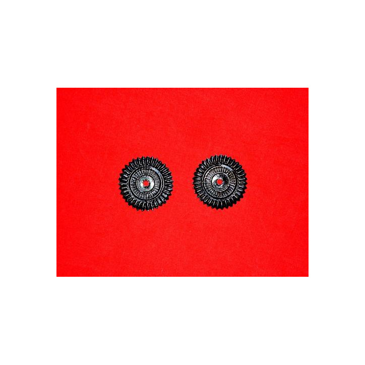 Paire de Cocarde de casque a pointe ref bo 194