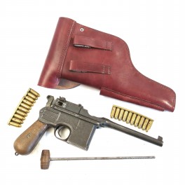 Holster cuir pour C96 Mauser