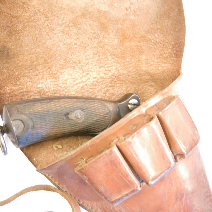 Etui cuir Revolver 1892 original  avec dragonne ref et 56