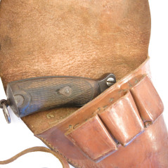 Etui cuir Revolver 1892 original  avec brelage ref et 56