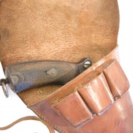 Etui cuir Revolver 1892 original  avec brelage ref et 56