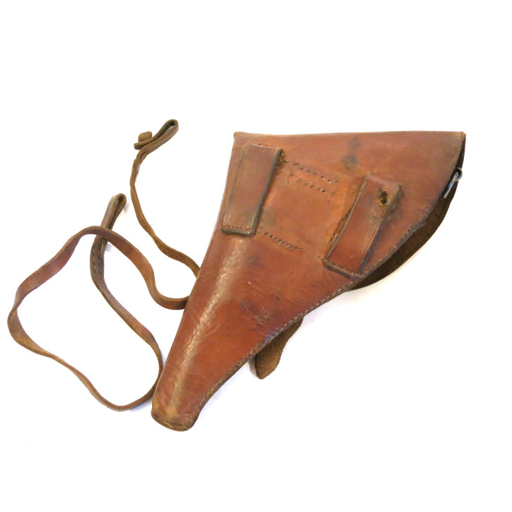 Etui cuir Revolver 1892 original  avec dragonne ref et 56
