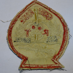 Insigne tissu US Vietnam Gold Rado airborne  ref bo 22