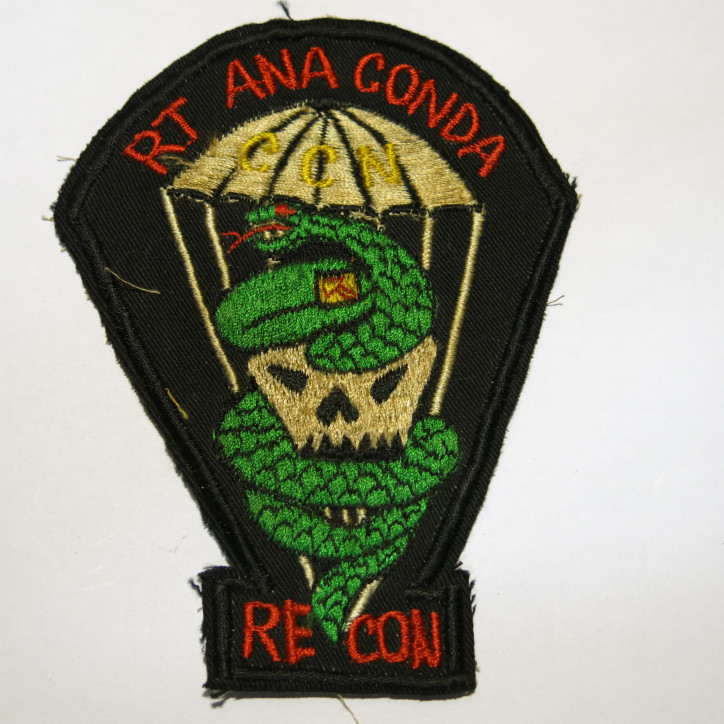 Insigne tissu US Vietnam RT ANA CONDA recon    ref bo 22
