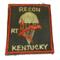Insigne tissu US Vietnam RECON rt KENTUCKY   ref bo 22