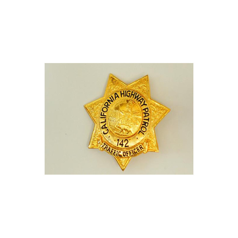 Plaque California Highway patrol  142