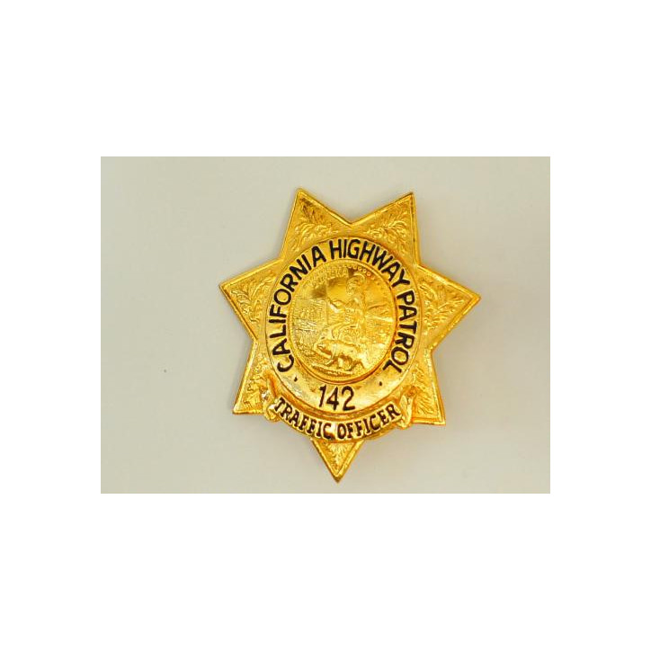 Plaque California Highway patrol  142