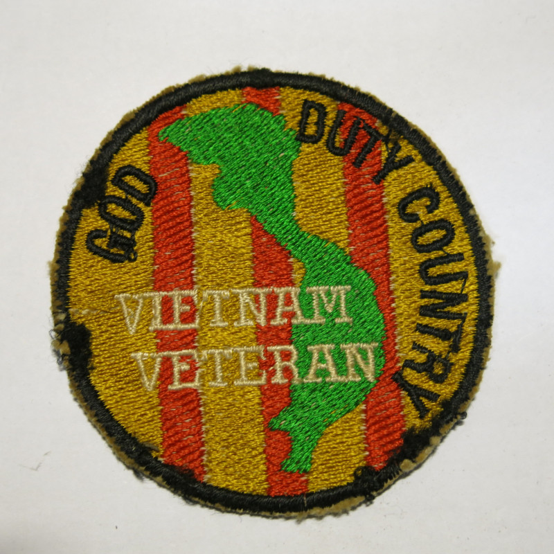 Insigne tissu US Vietnam  Veteran     ref bo 22