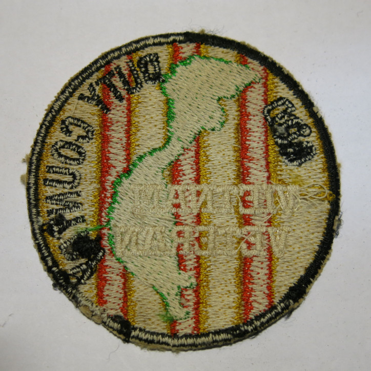 Insigne tissu US Vietnam  Veteran     ref bo 22
